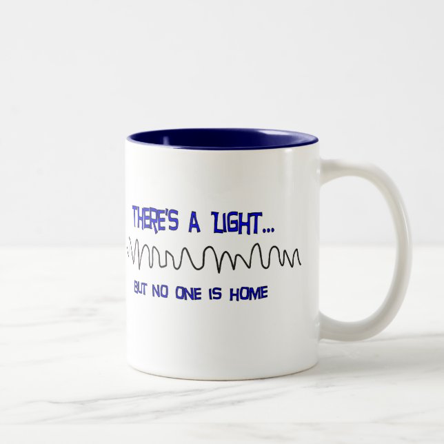 Funny ICU Nurse T-Shirts and Gifts Two-Tone Coffee Mug (Right)