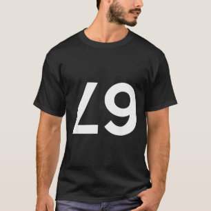 Funny Ide Down Backwards 67 Meme T-Shirt