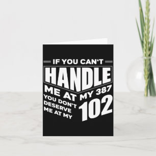 Funny If You Can't Handle Me Diabetic Type 1 Diabe Card