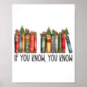 Funny If You Know You Know 6 7 Reading Books Chris Poster