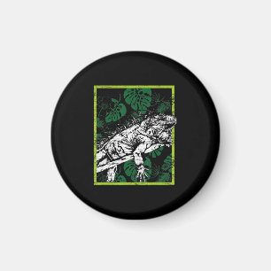 Funny Iguana Lovers Gift Magnet