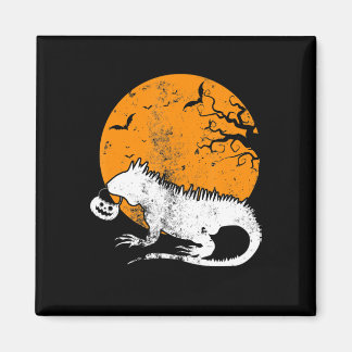 Funny Iguana Pumpkin Halloween Costume Men Women K Magnet