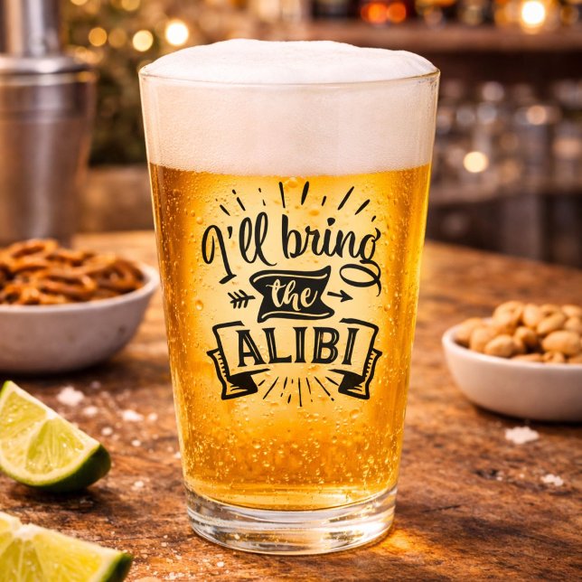 Funny Ill Bring the Bad Decisions Glass (Creator Uploaded)
