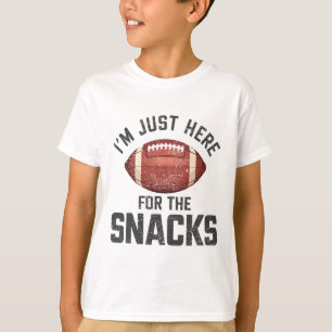 Funny I'm Just Here For The Snacks Footll 2 T-Shirt