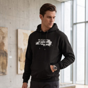 Funny "I'm Not In A Mood" Sarcastic Quote Black Hoodie