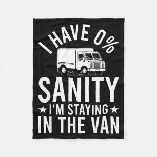 Funny Im Staying In Tha Van Phasmophobia Gamer Man Fleece Blanket
