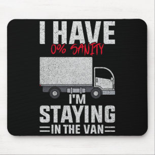 Funny I'm Staying In Tha Van Phasmophobia Man Wome Mouse Mat