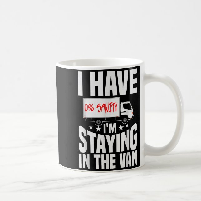 Funny I'm Staying In Tha Van Phasmophobia Women's  Coffee Mug (Right)