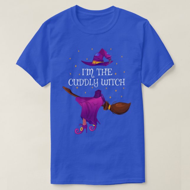 Funny Im The Cuddly Witch Halloween 4510451  T-Shirt (Design Front)
