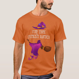Funny Im The Cutest Witch Halloween 4550455  T-Shirt