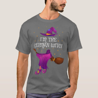 Funny Im The German Witch Halloween 4570457  T-Shirt