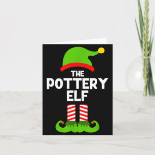 Funny I'm The Ttery Elf Christmas Xmas Card
