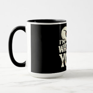 Funny "I'M WATCHING YOU" Retro Eyes Coffee Mug - O