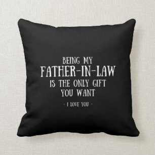 Funny In Law Gift, In Law, Gift For Father-in-Law Cushion