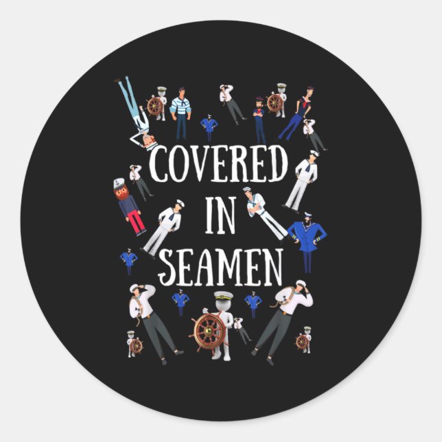 Funny Inappropriate Embarring Adult Humor Gag G  Classic Round Sticker (Front)