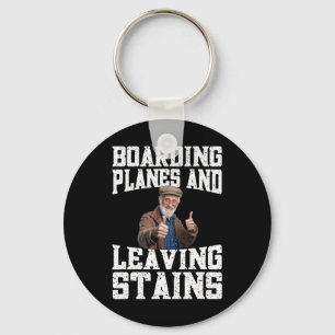 Funny Inappropriate Vacation Design Emrring Airpor Key Ring