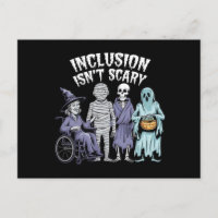 Funny Inclusion Isn't Scary Teacher Halloween 2024
