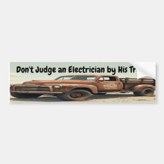 Funny Independent Tradesperson Bumper Sticker