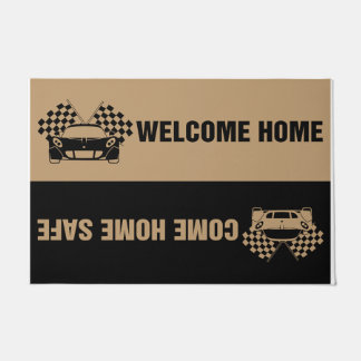 Funny Indoor Car Doormat,Home Entrance Decor Doormat