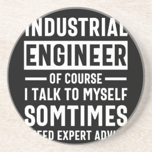 Funny Industrial Engineer Gift Coaster