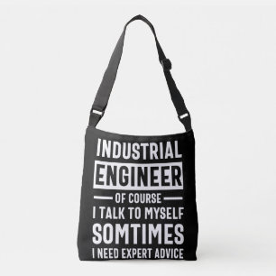 Funny Industrial  Engineer Gift Crossbody Bag