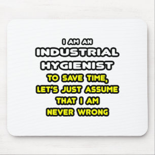 Funny Industrial Hygienist T-Shirts and Gifts Mouse Mat