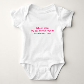 Funny infant onsie baby bodysuit