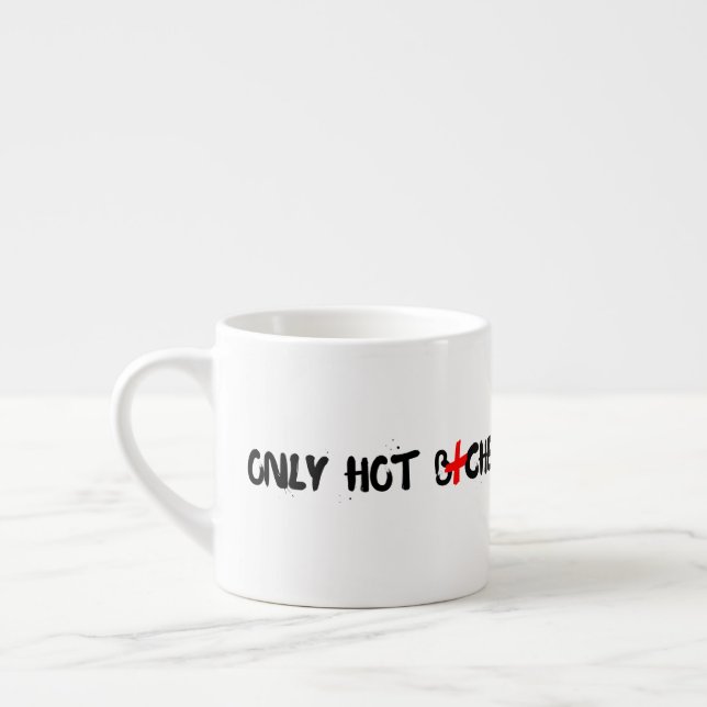 Funny Influencer Quote For Home Decor Espresso Cup (Left)