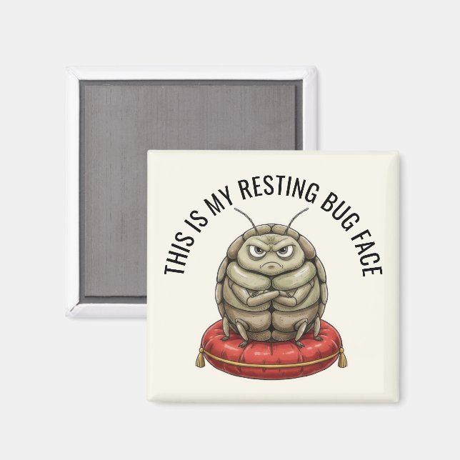 Funny Insect Bug Magnet (Front/Back)