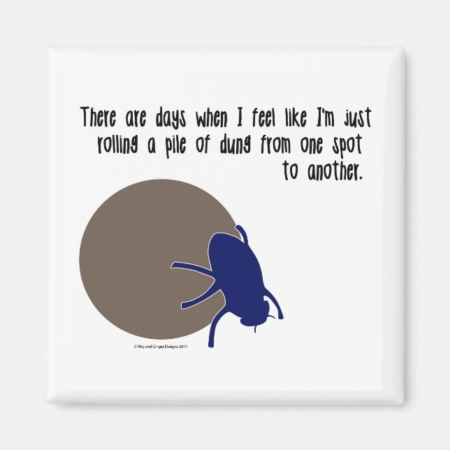 Funny insect magnet (Front)