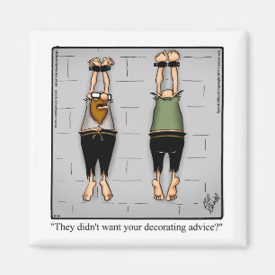 Funny Interior Designer Humour Magnets