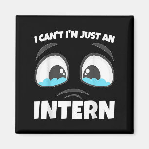 Funny Internship I Can't I'm Just An Intern Magnet