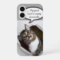Funny Interrupting Cat Personalised Message