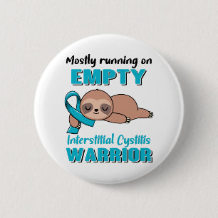 Funny Interstitial Cystitis Awareness Gifts 6 Cm Round Badge