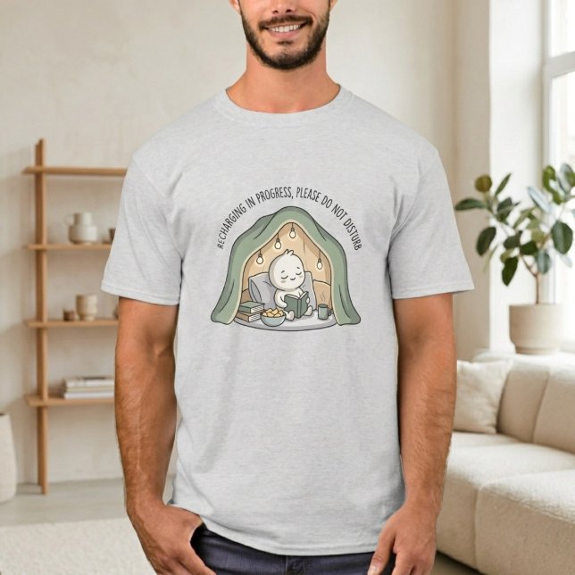 Funny Introvert Graphic T-Shirt Cosy Blanket  (Creator Uploaded)
