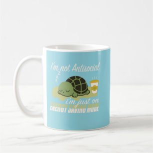 Funny Introvert Quote I’m Just on Energy Saving Coffee Mug