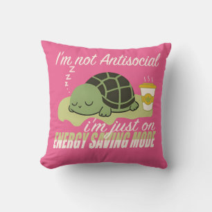 Funny Introvert Quote I’m Just on Energy Saving Cushion