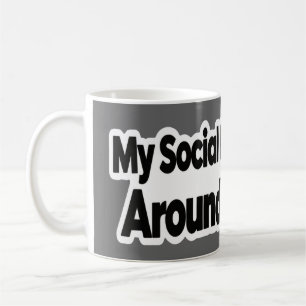 Funny Introvert Relatable Quote Coffee Tea Drinkwa Mug