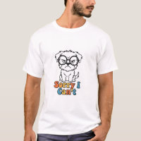 Funny Introvert Sorry I Can't Grumpy Dog Sarcasm