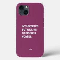 Funny Introverted But Willing To Discuss Horses
