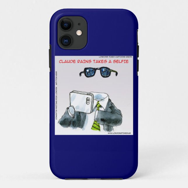 Funny Invisible Man iPhone 5/5S Case (Back)
