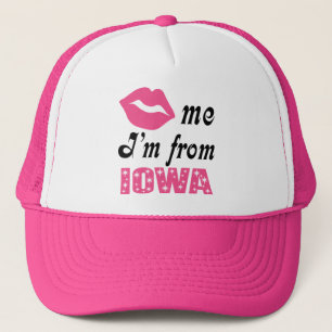 Funny Iowa Trucker Hat