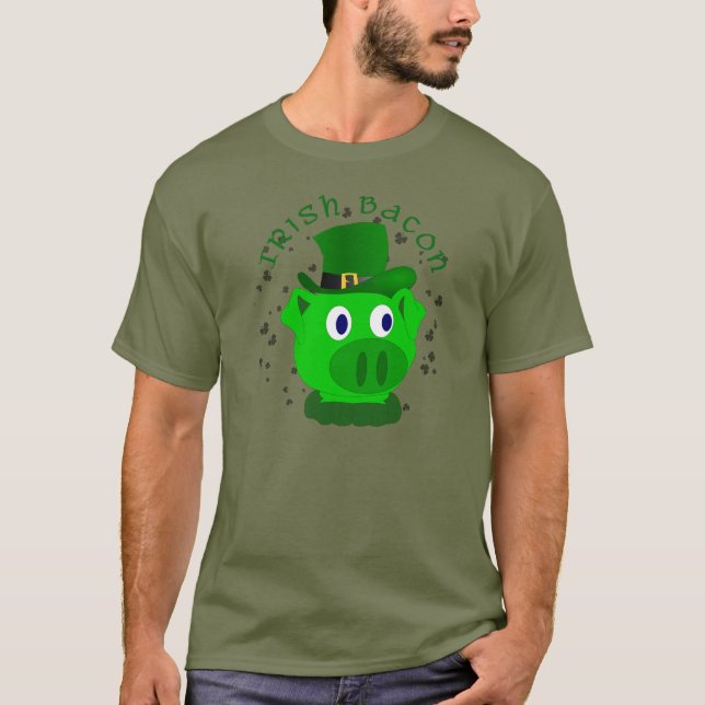 Funny Irish Bacon Shirt (Front)