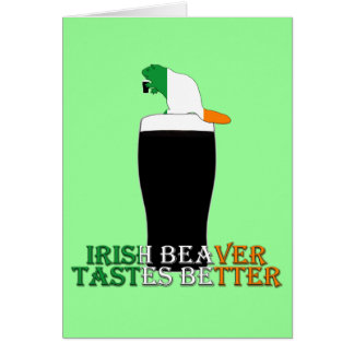Funny Irish beaver