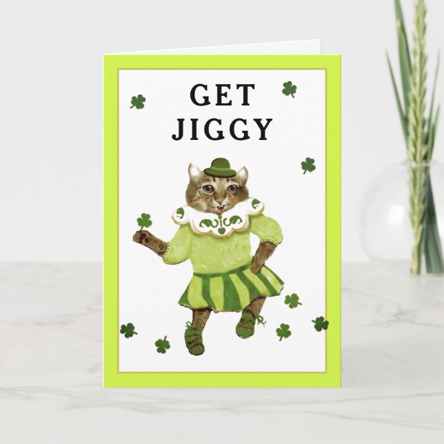 Funny Irish Birthday Card (Front)