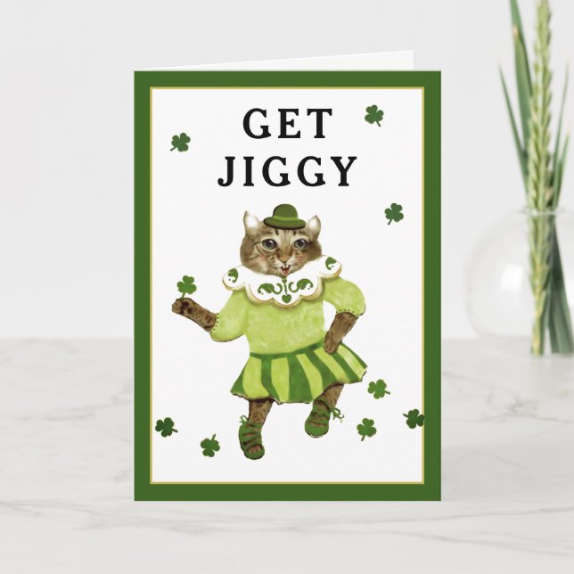 Funny Irish Birthday Card (Front)