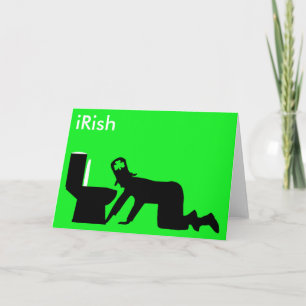 Funny Irish Card