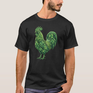 Funny Irish Chicken Rooster St. Patrick’s  T-Shirt