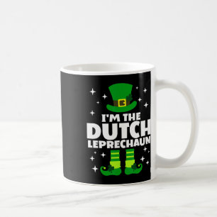 Funny Irish Dutch Leprechaun Happy St Patricks Day Coffee Mug