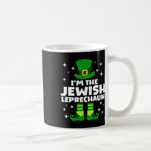 Funny Irish Jewish Leprechaun Happy St Patricks Da Coffee Mug